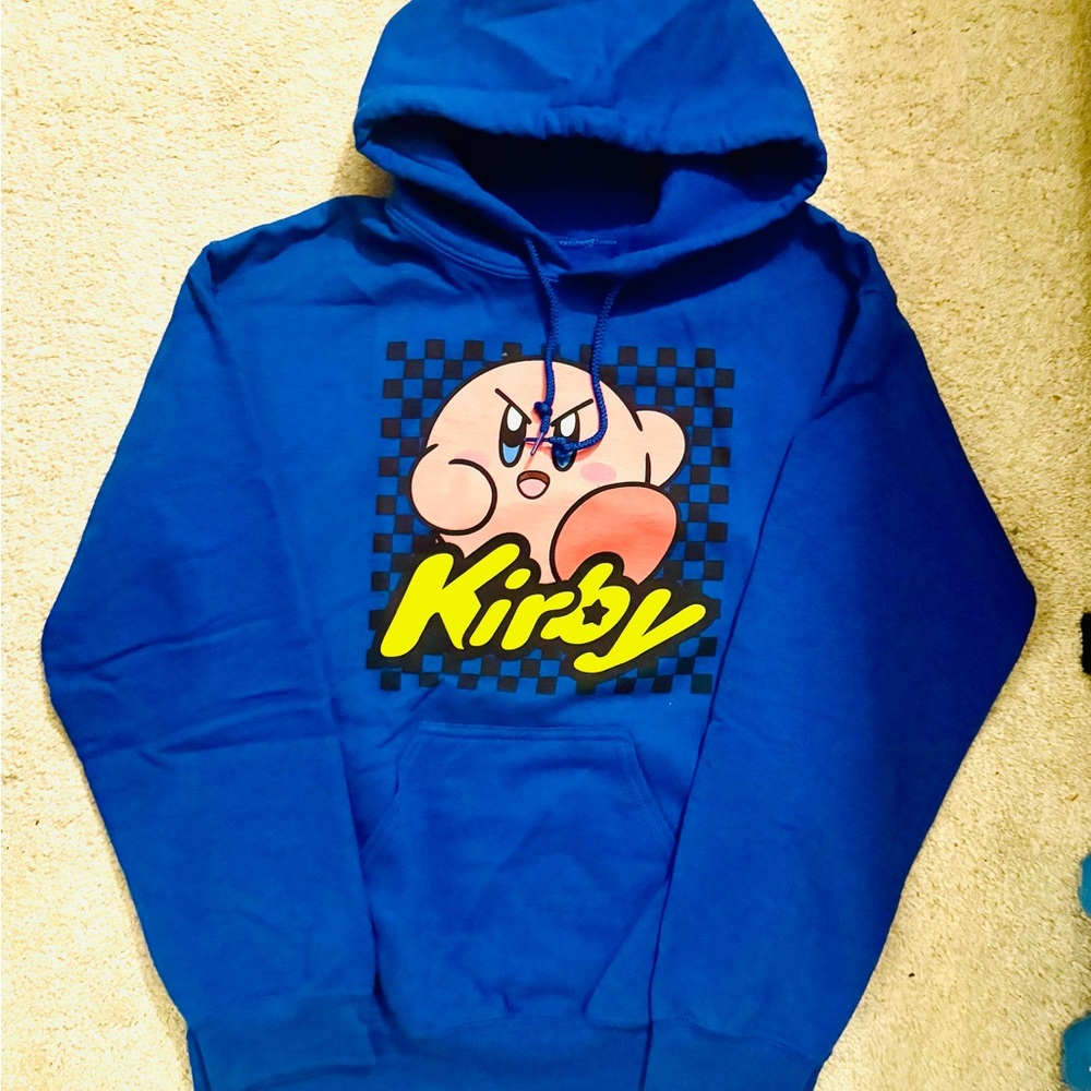 Girl Blue Kirby Hoodie Size Small like new